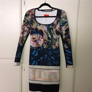 Clover canyon long sleeves midi dress